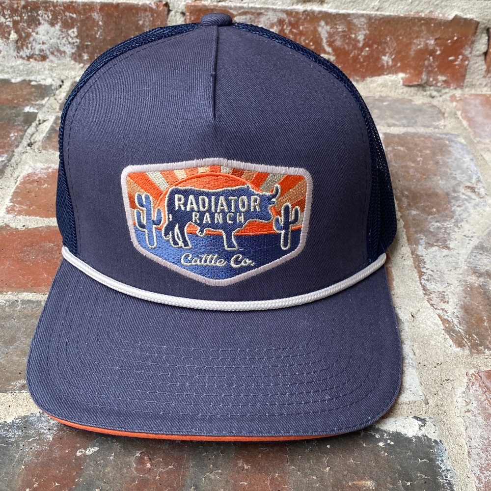 Dale Brisby’s Radiator Ranch Rope Cap in Navy/Gray - Picture 11 of 16